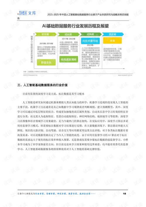 智能賦能，數(shù)據(jù)先行——2021-2025年中國人工智能基礎(chǔ)數(shù)據(jù)服務(wù)與行業(yè)應(yīng)用集成發(fā)展洞察